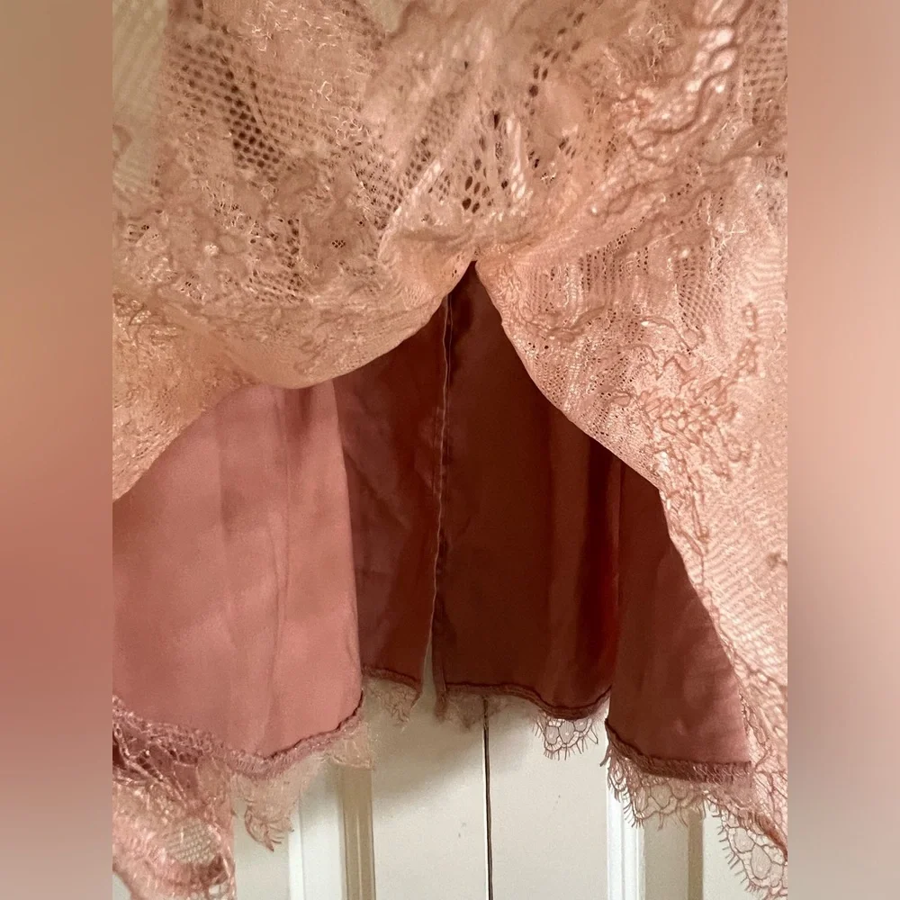 🖤Victoria’s Secret Lace Blush Cami Set – Evening Blush